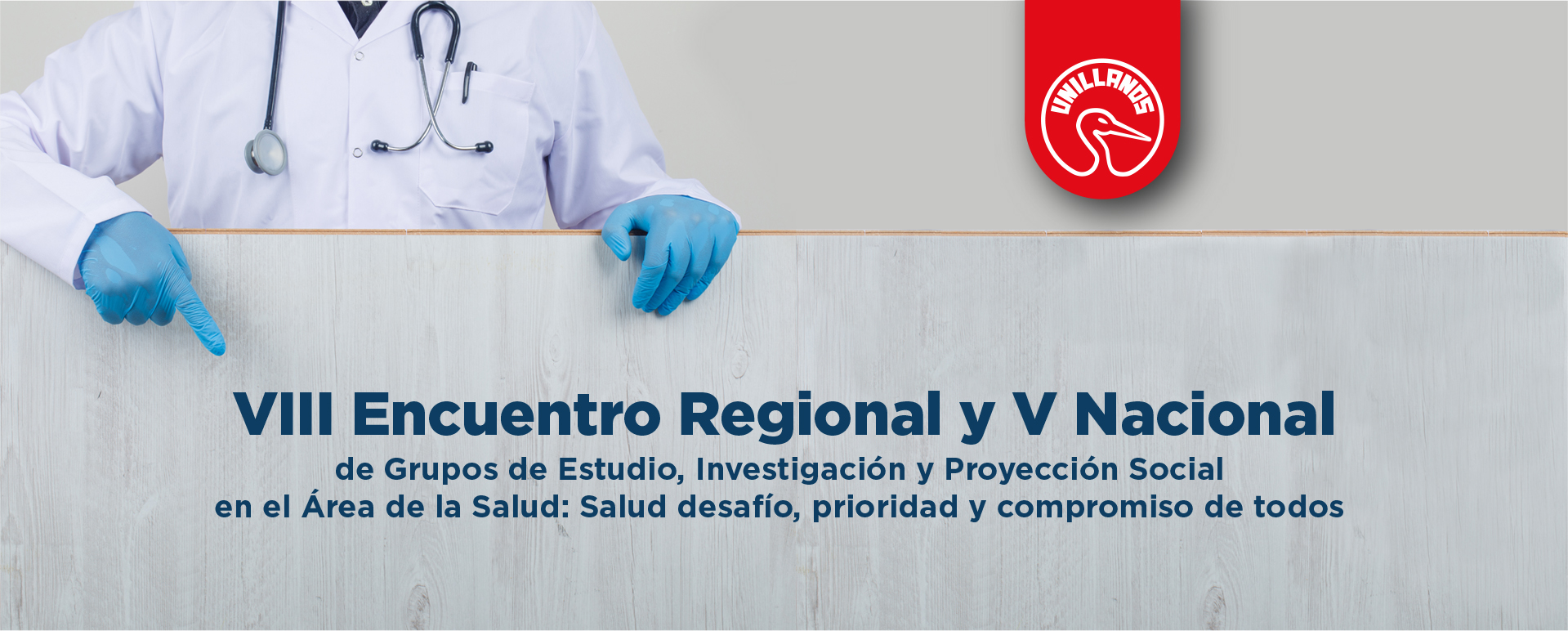 VIII Encuentro regional y V nacional de grupos de estudio, investigación y proyección social en el área de la salud.