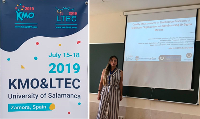 Imagen PARTICIPACIÓN DE LA PROFESORA MAYRA SAMARA ORDOÑEZ DÍAZ EN KMO LTEC. Participación de la profesora Mayra Samara Ordoñez Díaz de la FUCS en KMO LTEC.