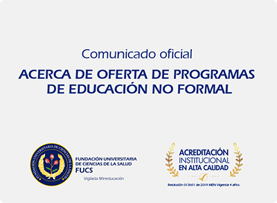Comunicado oficial acerca de oferta de programas de educación no formal