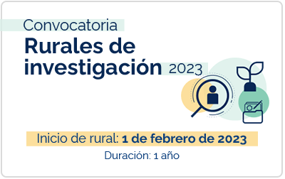 Convocatoria Rural de investigación 2023