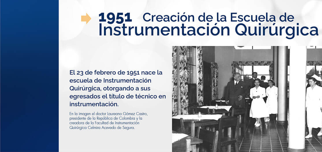 1951 Escuela Instrumentación Quirúrgica 