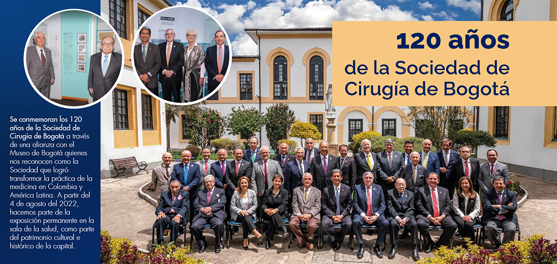 2022 - 120 años Sociedad de Cirugía de Bogotá