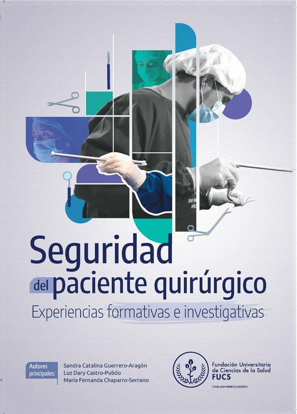 Portada - Libro Seguridad del paciente quirúrgico experiencias formativas e investigativas