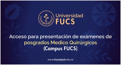 DISTRIBUCIÓN DE SEDES Y SALONES EXAMEN DE POSGRADO MEDICINA - UNIVERSIDAD FUCS